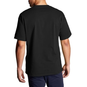 Champion Men's Classic Black T-Shirt - Size Large