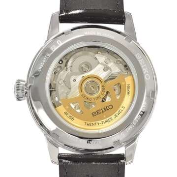 SEIKO PRESAGE Automatic Sky Diving SRPB43J1 - Elegant Timepiece