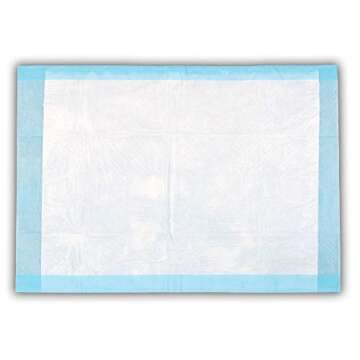 NorthShore Premium Disposable Underpads - 25 Pack of 17x24 Inch Blue Chux