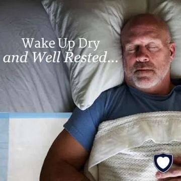 NorthShore Premium Blue Disposable Underpads, 25 Pack