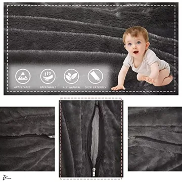GQZGGXX 6ft Bean Bag Chair Cover Soft Durable Fun
