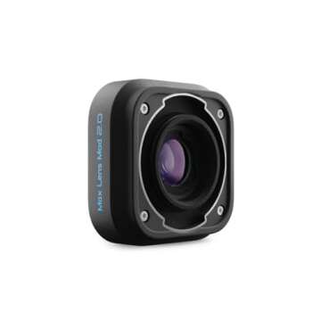 GoPro Max Lens Mod 2.0 (HERO12 Black) - Official GoPro Accessory, Black