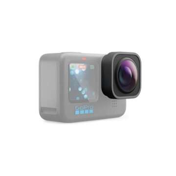GoPro Max Lens Mod 2.0 (HERO12 Black) - Official GoPro Accessory, Black
