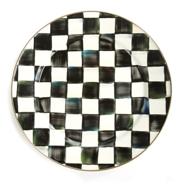 Elegant MacKenzie-Childs Charger Plate for Stylish Dining