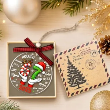 Funny 67 Ornament for Kids and Teens - Trending Christmas Gag Gift