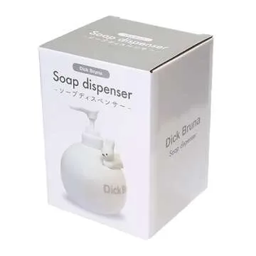 Marimocraft 841229 Miffy Soap Dispenser, Rabbit, Bath, Bath Time, Liquid Soap, Container, Gift