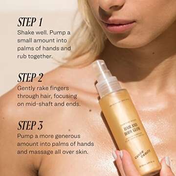 CUVÉE BEAUTY Cuvee Hair and Body Glow for Radiance