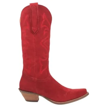 Dingo Boots Women's Out West Fashion Boot in Red - Stylish Comfort