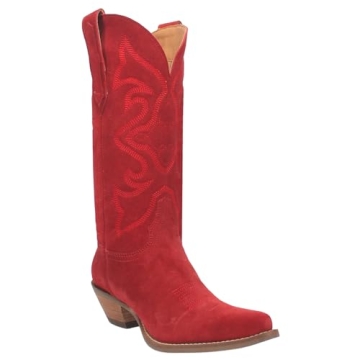Dingo Women's Out West Fashion Boot - Stylish Comfortable Red