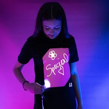 Interactive Glow in The Dark Kids T-Shirt for Parties