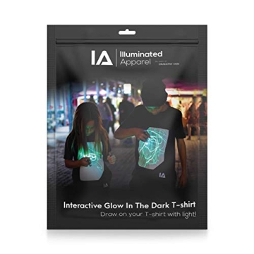 Interactive Glow in The Dark Kids T-Shirt for Parties