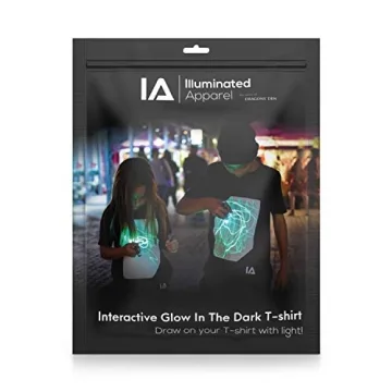Interactive Glow in The Dark Kids T-Shirt for Parties