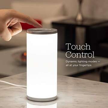Enbrighten Color-Fusion LED Lamp - Touch Sensor & RGB Colors