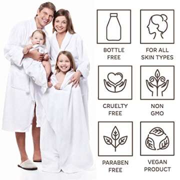 Ultimate Natural Exfoliating Soap Set - Rose Himalayan & Lavender Latte - 16 OZ