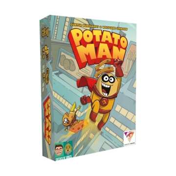Mind's Vision Potato Man - Compact Edition | Legendary Trick-Taking Card Game for Everyone | 2-5 Pla...