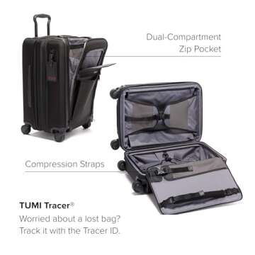 TUMI Alpha International Expandable 4 Wheeled Carry-On