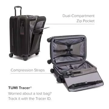 TUMI Alpha International Expandable 4 Wheeled Carry-On