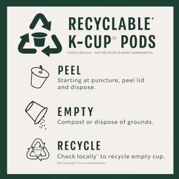 Starbucks K-Cup Coffee Pods, Medium Roast Coffee for Keurig Coffee Makers, Fall Blend, 100% Arabica, Limited Edition, 1 Box (10 Pods)