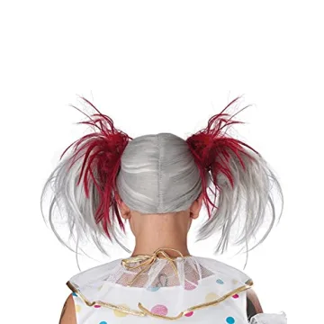 Vibrant Glow in The Dark Punk Pigtails Halloween Wig