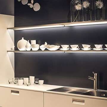 JOYLIT 24V Bright White LED Strip Lights for Versatile Use