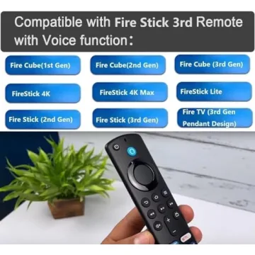 Fire Stick Remote Replacement with Voice Control