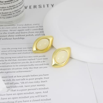 Elegant NANDUDU Gold Chunky Earrings for Women