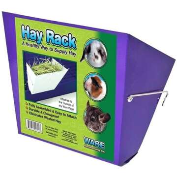 Ware Manufacturing Hay Rack for Small Animals - Durable Metal Design