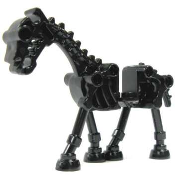 LEGO Black Thestral Skeletal Horse with Wings - Perfect Gift!