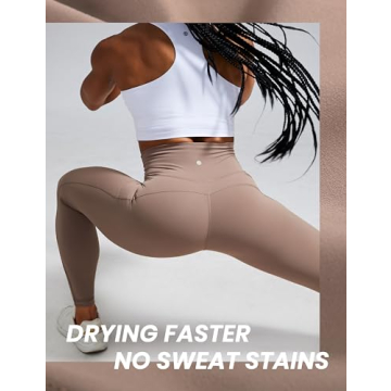 CRZ YOGA Ulti-Dry Workout Leggings for Women 25''