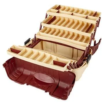 Flambeau 2059 Hip Roof 7-Tray Tackle Box for Fishing