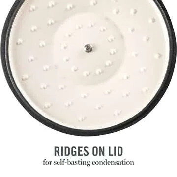 Martha Stewart 7 QT Pink Dutch Oven for Every Cook