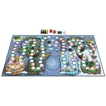 Mathemagical World - Addition & Subtraction Math Board Game for Kids, 2-4 players, Ages 5+ and Perfect for Homeschool, Kindergarten, Pre-k, and Gifted & Talented Prep