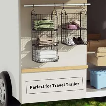 X-cosrack 5 Tier Closet Organizer for Versatile Storage