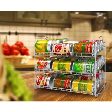 Stackable Can Organizer for 36 Cans - Utopia Kitchen