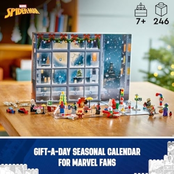 LEGO Marvel Spider-Man Advent Calendar 2024 for Kids