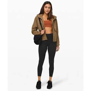 Lululemon Align II Stretchy Yoga Pants - High-Waisted Design, 25 Inch Inseam, Black, Size 8