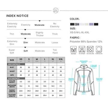 QUEENIEKE Womens Running Jacket Athletic Workout Jackets Track Full Zip Up Gym for Women Yoga Top Nurse Align Slim Fit Sport bbl Scrub Jacket Long Sleeve Sweater Black Small