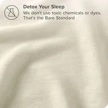 Bare Home Queen Duvet Cover - 100% Linen - Breathable and Durable - Duvet Cover with Pillow Shams (F...
