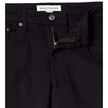 Amazon Essentials Men's Straight Fit Stretch Twill Pants - Casual Style