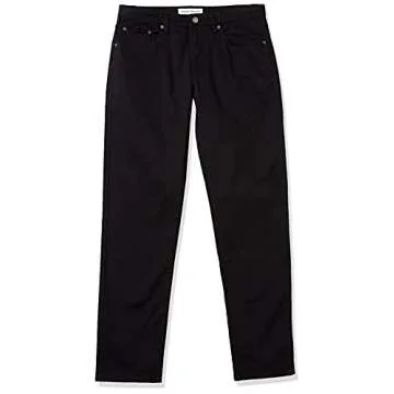 Amazon Essentials Men's Straight Fit Stretch Twill Pants - Casual Style