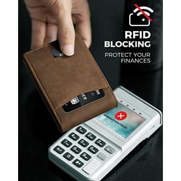 LORZOR AirTag Wallet - Full Grain Leather Men's Wallet