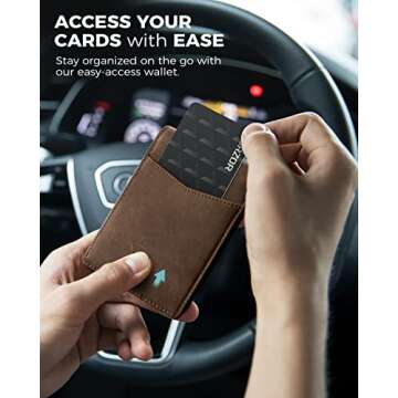 LORZOR AirTag Wallet - Full Grain Leather Men's Wallet