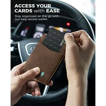 LORZOR AirTag Wallet - Full Grain Leather Men's Wallet