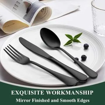 Stainless Steel Flatware Set for 4 - 20 Pieces