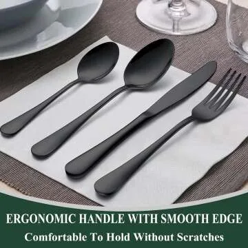 Stainless Steel Flatware Set for 4 - 20 Pieces