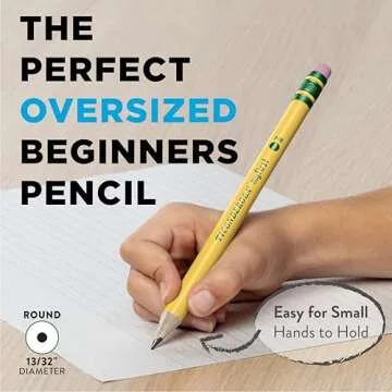 Ticonderoga Beginners' Pencils For Young Writers - 12 Pack
