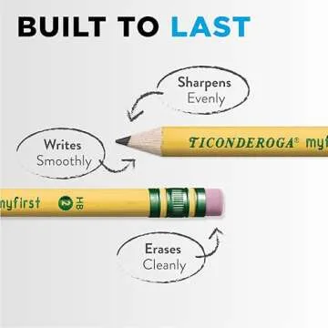 Ticonderoga Beginners' Pencils For Young Writers - 12 Pack