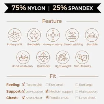 Aoxjox Women's Sleeveless Tank Tops GEO Workout Gym Yoga Curve Longline Crop Top Without Built-in Bra (Black, Medium)