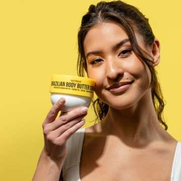 Nutrius | Brazilian Body Butter Cream 2-Pack | Smooth, Fast-Absorbing, Non-Greasy | Infused With Cupuacu Butter