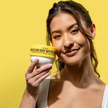 Nutrius | Brazilian Body Butter Cream 2-Pack | Smooth, Fast-Absorbing, Non-Greasy | Infused With Cupuacu Butter